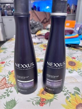 Nexxus Keraphix Black Shampoo for Women - Nourishing Keratin Formula
